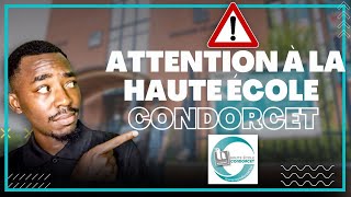 ⛔3 Choses à savoir avant de postuler à la Haute Ecole Condorcet !