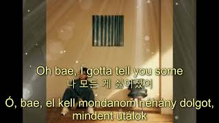 Lonely - RM - lyrics 🤍외로운 - RM-한국어 가사🤍Magányos - RM - dalszöveg🤍