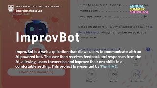 EML Summer Showcase 2021 - HIVE ImprovBot