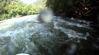 Riverboarding Ocoee River's Broken Nose