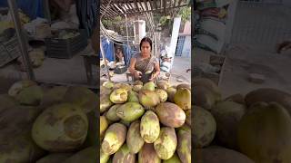 Coconut Cutting Skill Indian -Indian Street Food