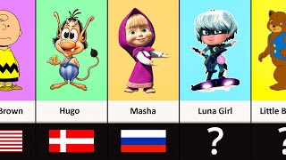 Cartoon Characters From Different Countries (PART 2)