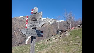 Escursione da Ciarmis (Villar Pellice) alla borgata Gardetta 24_03_2024