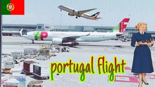 PORTUGAL FLIGHT|WINDOW VIEWS |AMAZING