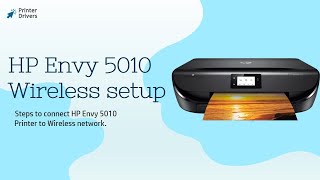 HP Envy 5010 wireless setup | Connect your HP Envy 5010 to a WiFi network