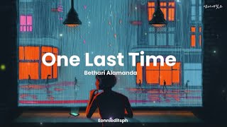 One Last Time (Lyrics) - Bethari Alamanda