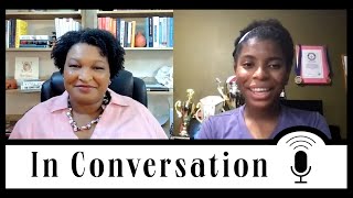 In Conversation: Stacey Abrams and Zaila Avant-garde | Marie Claire