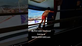 Indoor Snowboarding Lessons and Training near Chicago at Schaumburg #snowboardlessons #snowboarding