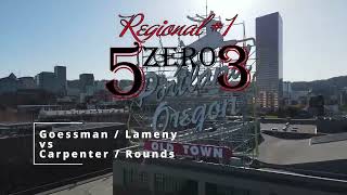 5zero3 ACL Regional # 1 Goessman/Lameny vs Carpenter/Rounds