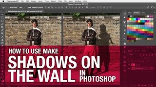 Creating shadows on wall and ground