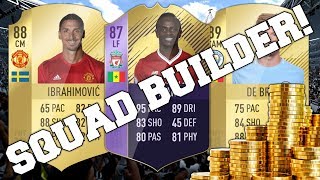 FIFA 18 - PREMIER LEAGUE SQUAD BUILDER!.