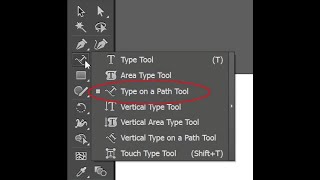 Type on a Path illustrator Tool | Smart Techno SR