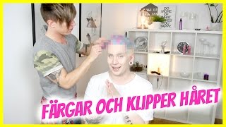 KLIPPER HÅRET KORT + FÄRGAR (Total makeover)