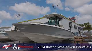 2024 Boston Whaler 280 Dauntless #bostonwhaler  #mercurymarine  #280dauntess