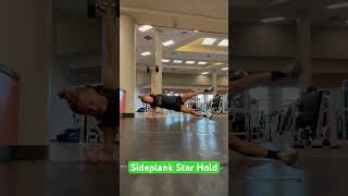 Sideplank star Hold