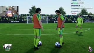 KaiCenat Playing Fifa25 6 Man Squad #kaicenatstream #kaicenatfunnymoments #fifa25 #easportsfc25