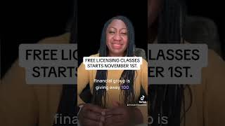 FREE LICENSING CLASSES STARTS NOVEMBER 1ST.#fyp #joyphoebeonwuka #experiorfinancialgroup