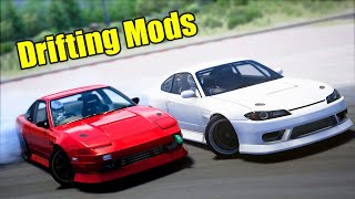 🔴Assetto Corsa Mods: Tandem Sim Drifting!