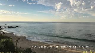 11 2 19 South Coast Divers at Heisler Park 1