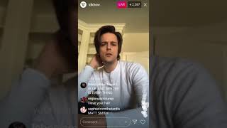 Dallon Weekes Live On IDKHBTFM’s Instagram Page: January 16th, 2018