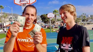 Giving Random People $1,000 If They Make A Layup!