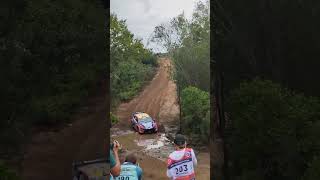 Hyundai i20 Rally 1 WRC | Thierry Neuville | Rajd Szutrowy | Jump | Water Splash 📸 #youtubeshorts