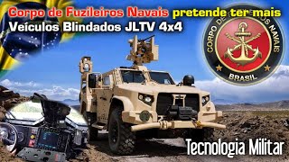 Marinha do Brasil quer mais 48 Veículos JLTV Oshkosh para os Fuzileiros Navais