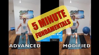 5 MINUTE FUNDAMENTALS FOUNDATIONAL TRAINING ROUTINE - Hari Kalymnios | The Thought Gym