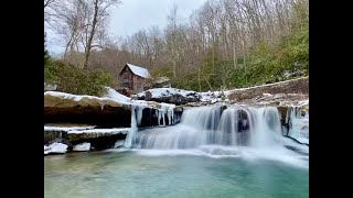 Babcock State Park - Glade Creek Grist Mill -  February 6, 2021.