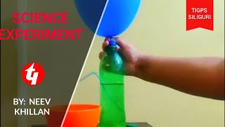 SCIENCE EXPERIMENT | NEEV KHILLAN | CLASS 7 | T.I.G.P.S SILIGURI