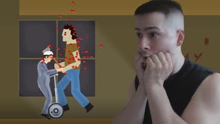 БЯХ НАПАДНАТ ОТ ПСИХОПАТ! HAPPY WHEELS