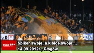 Spiker swoje, a kibice Chrobrego swoje ...