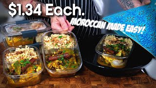 EASY, Delicious &  Affordable Meal Prep, Inspired By Moroccan Cuisine!