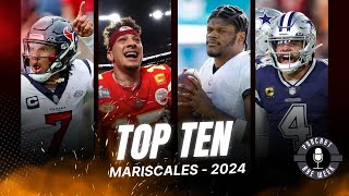 TOP 10 Mariscales - Brock Purdy es top 5? Alguien le podrá quitar el trono a Patrick Mahomes?