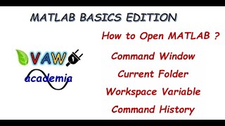 How to open Matlab? Matlab Basics Edition Part 1