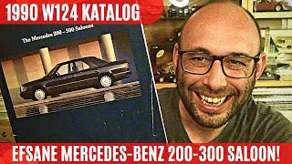 Katalog koleksiyonumun en değerlilerinden Mercedes-Benz W124 200-300 Saloon (Sedan) 1990-1991