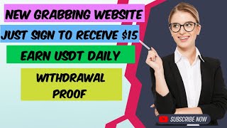 Free usdt earning website ||Make money online||Grabbing website || Latest investment website 2024