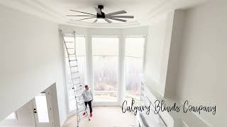 Motorized blinds in Calgary