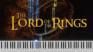 The Lord of the Rings Medley | The Lord of the Rings | Piano Version