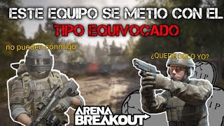 🔥ASI ES COMO DESTROZO UN TEAM COMPLETO😱 || Arena Breakout (Gameplay Español) - JackkaTM