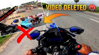 KTM ACCIDENT VIDEO DELETED 🤬 || MAINE VIDEO DELETE KYU KAR DI ? - Aarya Amarjit