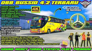 OBB BUSSID V4.2 TERBARU SOUND MERCY TURBO STUTUTU PLUIT PREMIUM GRAFIK HD