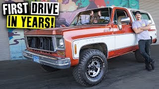 It RUNS! 454 V8 GMC Jimmy Project Moves Under its Own Power… For the First Time in Years