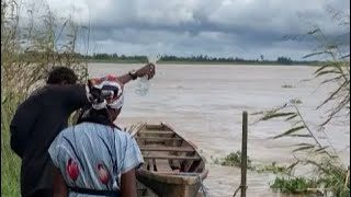 Her daughter in law was lost in water and she did not tell the woman family