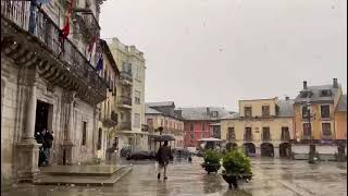 La nieve llega a Ponferrada