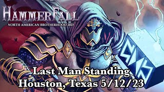 HammerFall - Last Man Standing - Houston, Texas 5/12/23