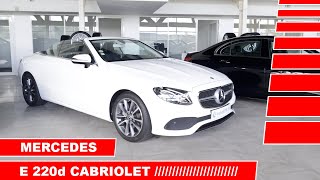 MERCEDES E 220d CABRIOLET 194 CV 9G-TRONIC - VODIFF