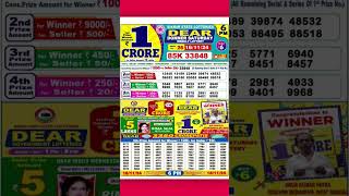 Dear Lottery Result Today 6 PM | 16 Nov 2024