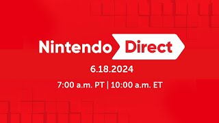 Nintendo Direct Livestream Watch Party | June 2024