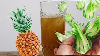 jus fruit d'oseille blanc avec ananas